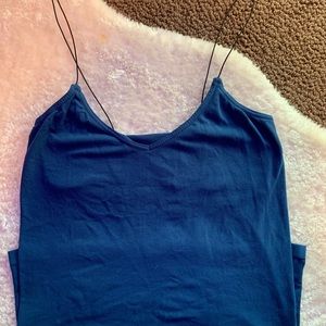 FREE PEOPLE Skinny Strap Seamless Tank Top